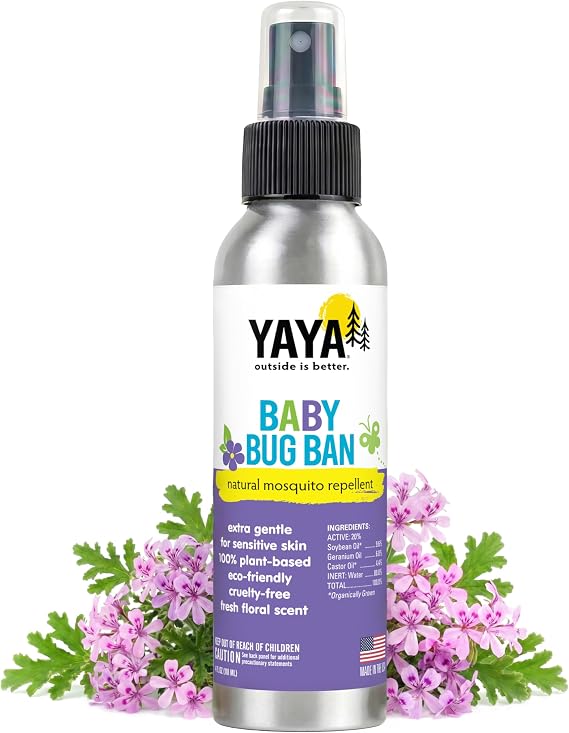 Baby Bug Ban, Natural Mosquito Repellent Spray, 4 Oz, 1-Pack
