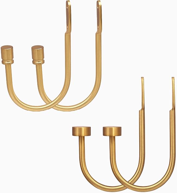 ARNORX Warm Gold Finish Standard Holdbacks Bundle Set Save 10%