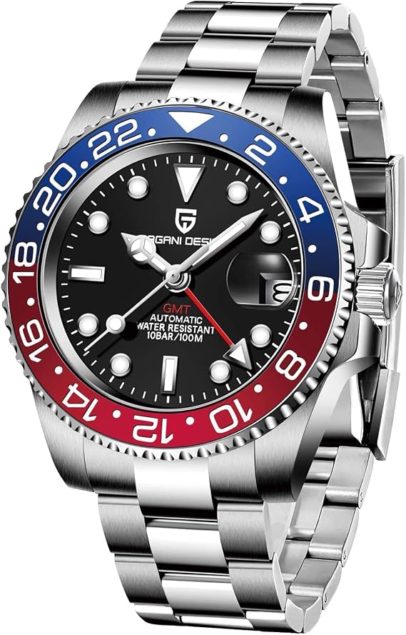 PAGANI DESIGN PD-1662, red / blue, Bracelet Type