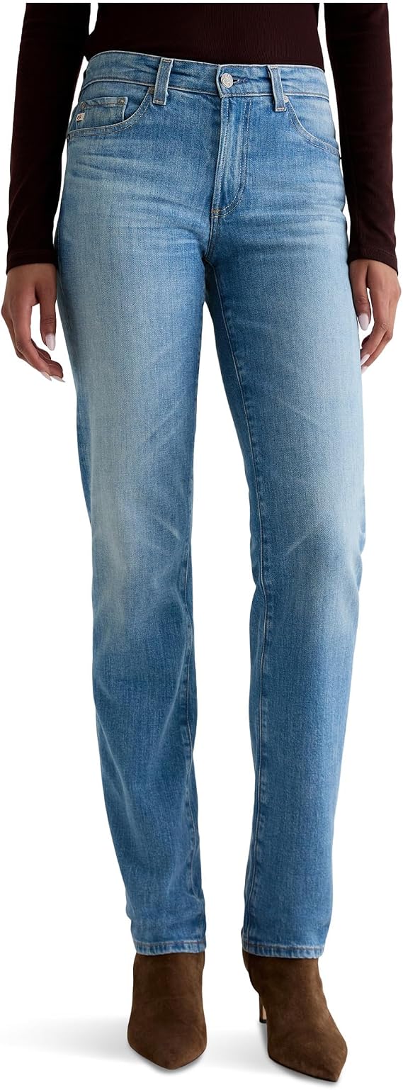 AG Adriano Goldschmied Women's Sandra Low Rise Slim Straight Pants