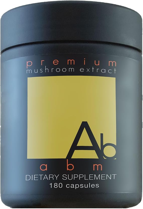 ORIVeDA ABM - Agaricus blazei Murrill Extract 180 v-Capsules for optimal support of the immune system, cholesterol levels and/or the respiratory system