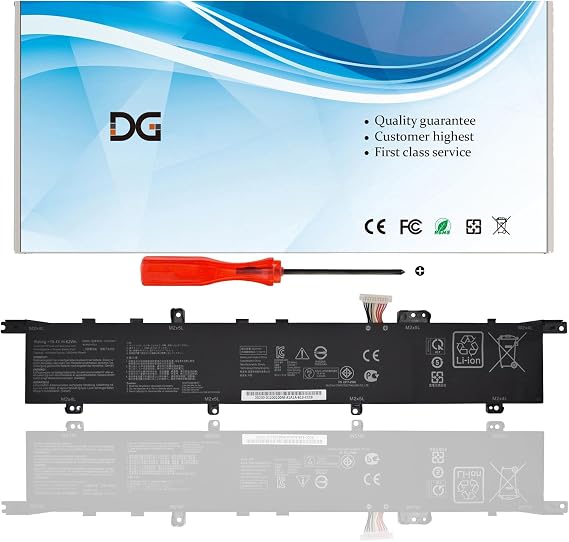 New C42N1846-1 Laptop Battery Replacement For ASUS ZenBook Pro Duo UX581 UX581G UX581GV UX581LV Serie UX581GV- H2001T UX581GV- H2002T UX581GV- XB74T UX581LV-H2002R UX581LV-H2014R C42N1846 PW04XL