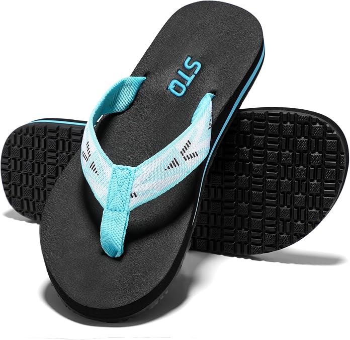 STQ Womens Arch Support Flip Flops Thong Sandals