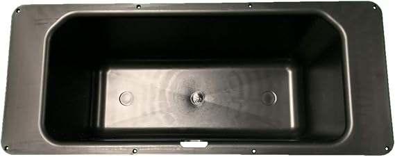 Club Car Onward and V4L Select Rear Under Seat Storage Bucket, Black