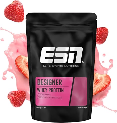 ESN Designer Whey Protein Strawberry 1000 g Pouch