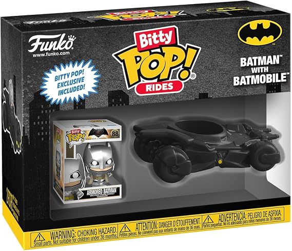 Funko Bitty POP! Ride: DC - Batman with Batmobile