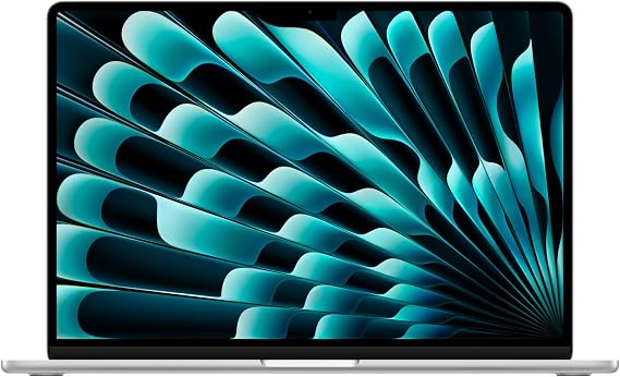 Apple 2025 MacBook Air 15-inch Laptop with M4 chip, 32GB Unified Memory, 512GB SSD Storage - Silver