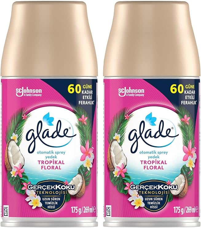 Oda Kokusu Yedek Sprey Tropikal Floral 2 x 269 ml./175gr.