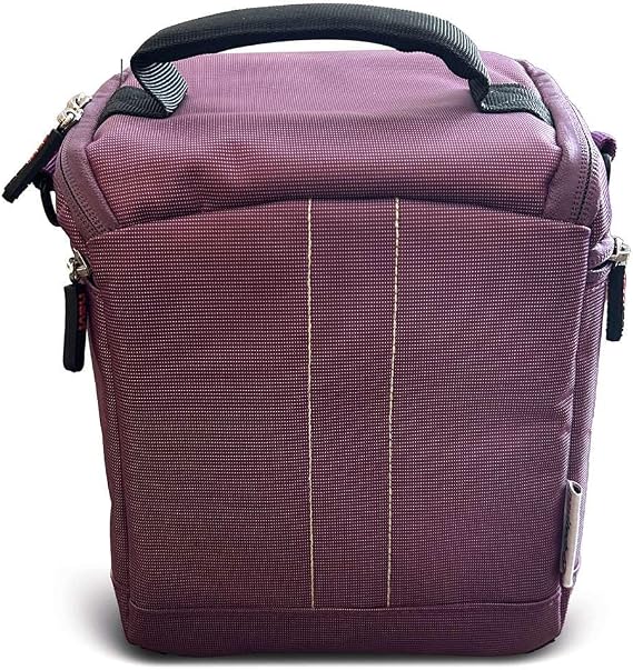 Navitechパープル保護ポータブルハンドヘルド双眼鏡ケーストラベルバッグ - Bresser Travel 8x42双眼鏡に対応