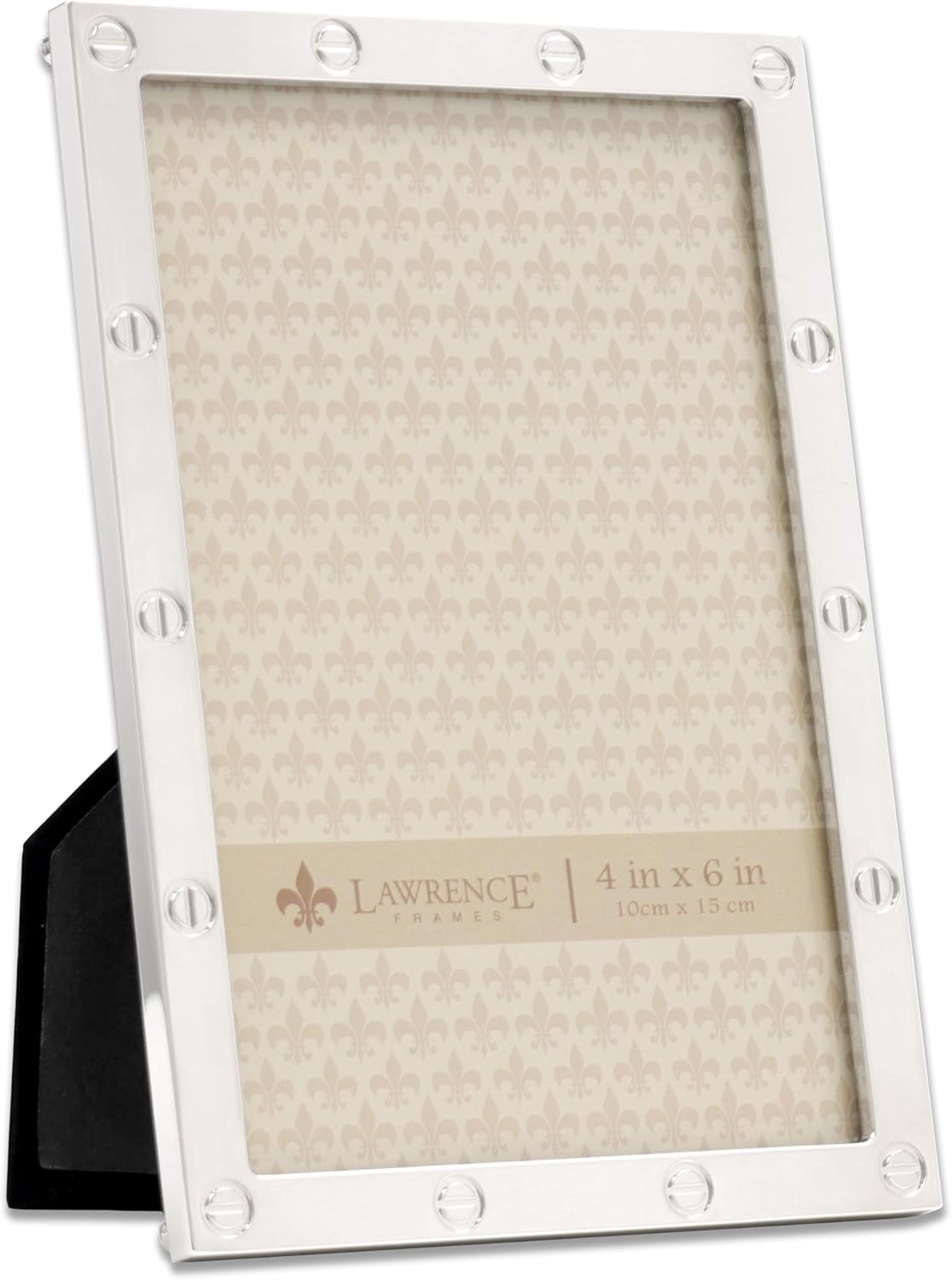 Lawrence Frames Metal Frame, Elegance, Silver, 4x6