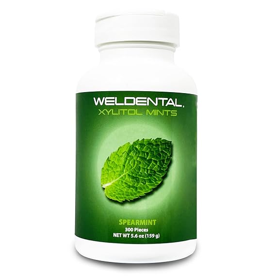 Xylitol Mints 300 Tablets Spearmint