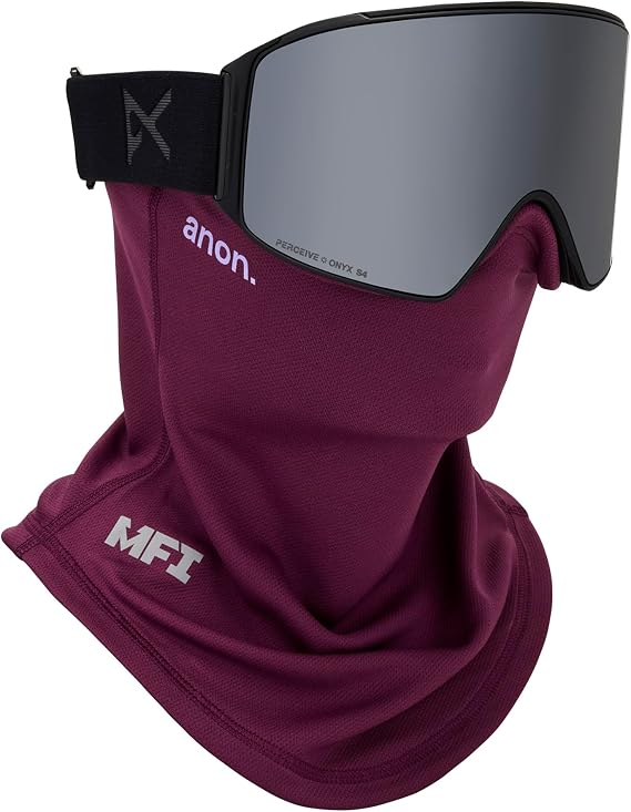 Anon MFI Mesh Neck Warmer, Deep Cherry, One Size