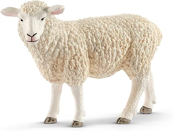 Schleich Farm World - Sheep Toy Figurine - Kids Ages 3+ | 13882