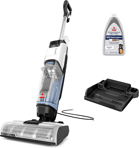 Bissell CrossWave Edge Zero-Gap Wet Dry Vacuum Mop, 4111A