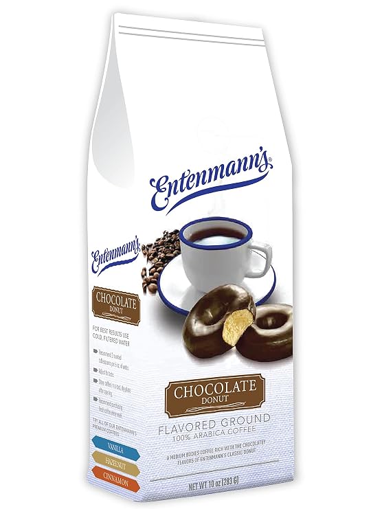 Entenmanns Coffee Grnd Choc Donut 10oz