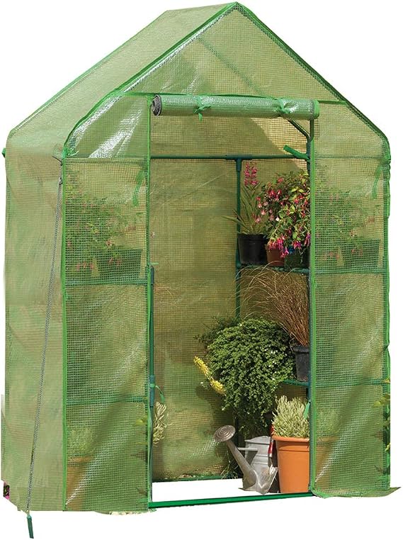 Gardman 7620 Greenhouse, Walk-in, Green