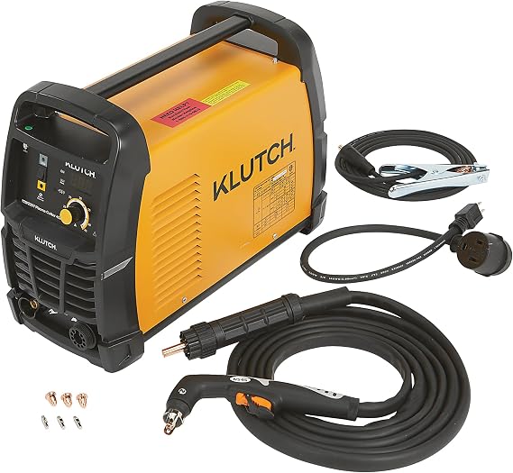 Klutch Dual-Voltage 45 Amp Plasma Cutter and Inverter, 120/230V Power