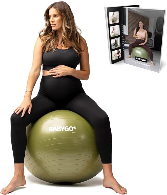 BABYGO Birthing Ball, Pregnancy & Labor, Award Winning Book