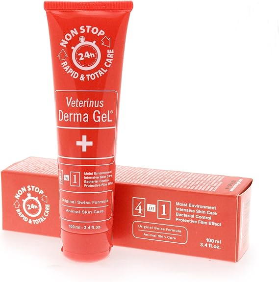 Veterinus Derma GeL Tube 100mL - 3.4 fl.oz. x 5 Tubes (PRO-Pack $25 Saving)