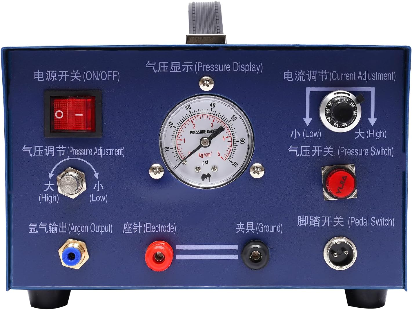 Welding Machine,110V 800W High Power Argon Pulse Spot Welder Necklace Bracelet Jewelry Spot Welding Machine for Gold, Silver, Platinum, Palladium
