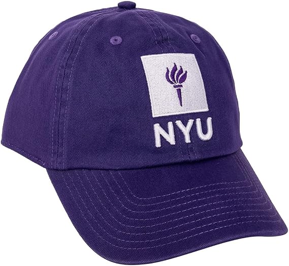 Desert Cactus New York University NYU Embroidered Baseball Hat Cap