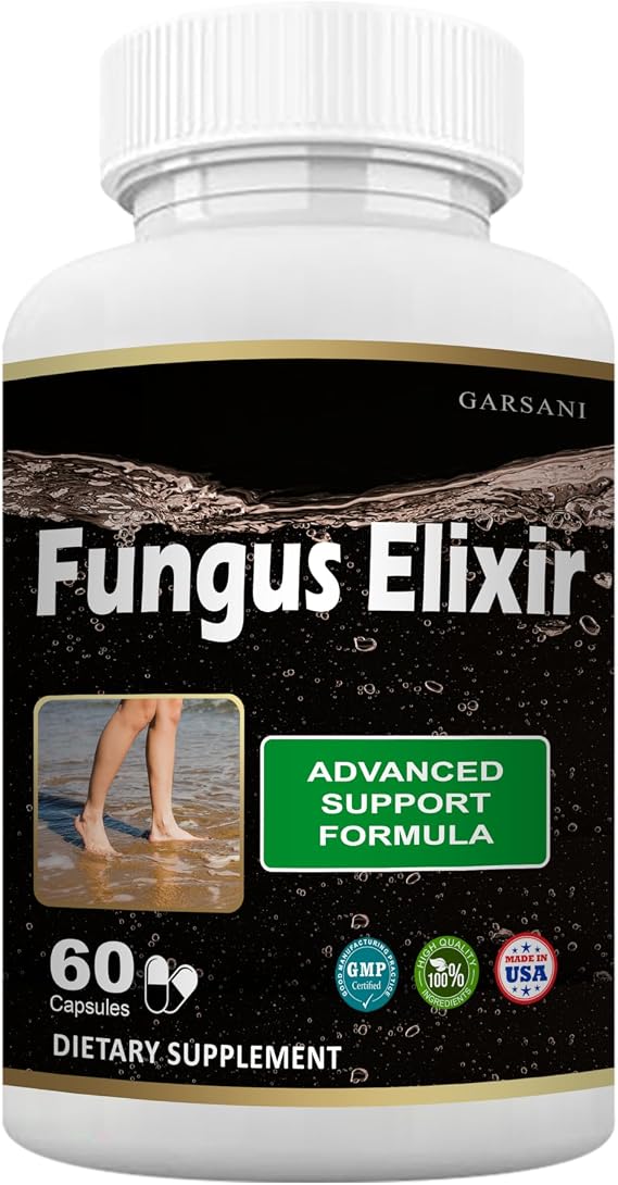 Fungus Elixir - Fungus Elixir Wellness Support Capsules (Single, 60 Capsules)