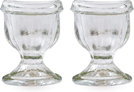 Eye Wash Cup Set of 2, Made of Glass for Keep Your Eyes Clean and Healthy with Storage Container