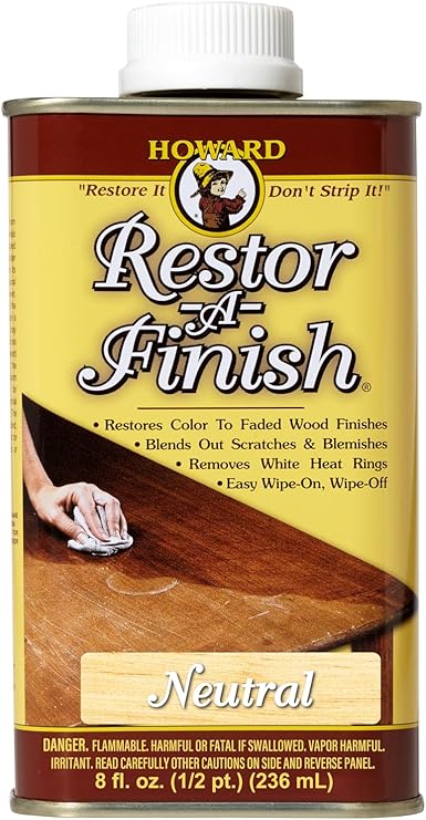 Howard Products, Neutral Restor-A-Finish, 8 oz