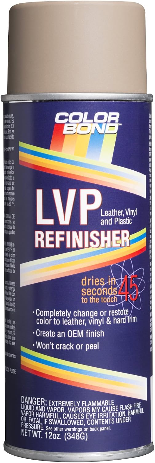 1870 BMW Cream Beige LVP Leather, Vinyl & Hard Plastic Refinisher Spray Paint - 12 oz