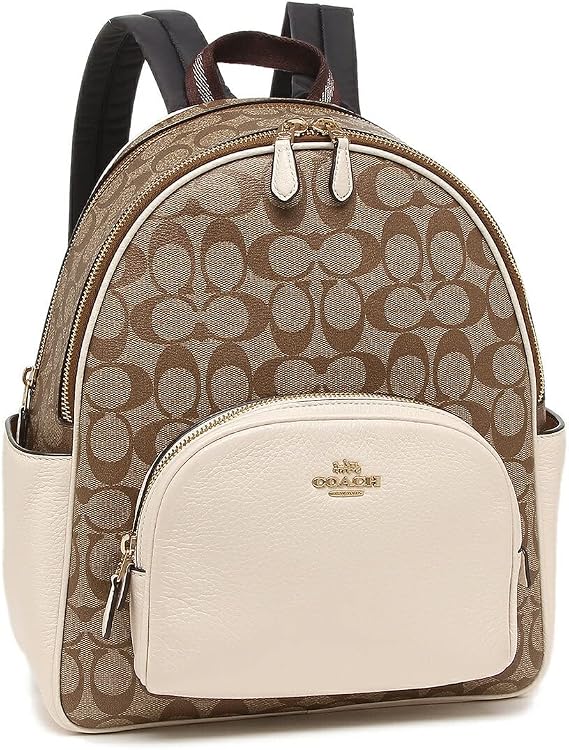 Coach 5671 IMDJ8 Women's Outlet Backpack Signature Beige White