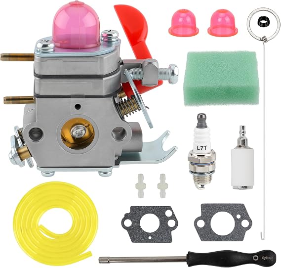 Carbhub C1U-W19 530071811 PP258TP Carburetor for Poulan Pro 530071811 LE Featherlite PP025 PP125 P4500 PP258TP PP25E Trimmer Craftsman C1U-W19 530071811