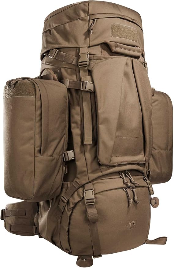 Tasmanian Tiger Unisex MIL OPS Pack 80+24 Backpack with Adjustable V2 Carrying System - Coyote