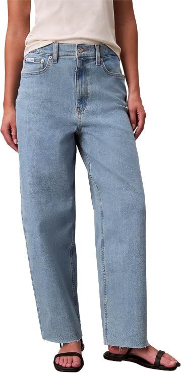 Calvin Klein Women's Barrel Fit Jeans