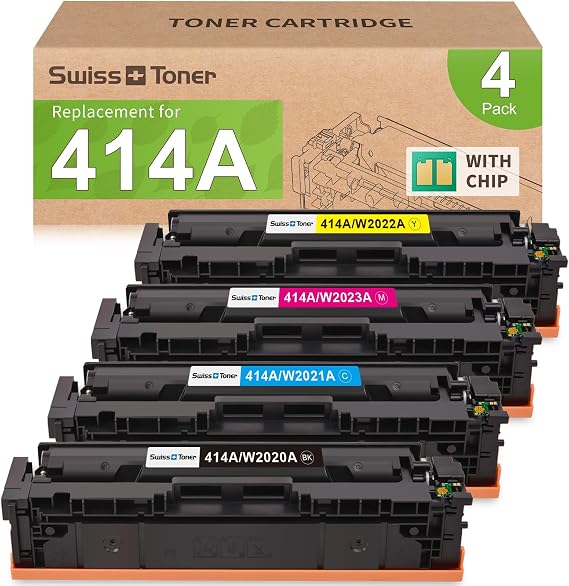 414A Toner Cartridge Set Compatible with HP 414 414X for MFP M479fdw W2020A