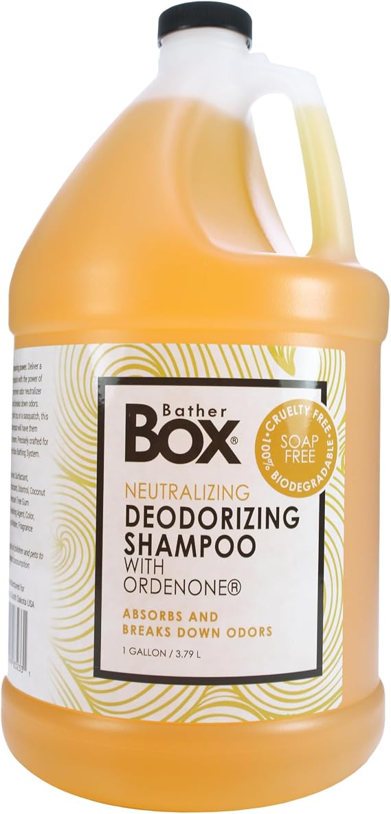 Deodorizing Dog Shampoo for Smelly Dogs, Odor Control 1 Gallon
