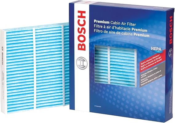 BOSCH 6090C HEPA Cabin Air Filter - 3 Layer Protection For A Healthier Ride