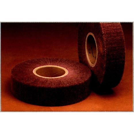Scotch-Brite 01167 Finishing Flap Brush, 8" x 1" x 3" 5A MED