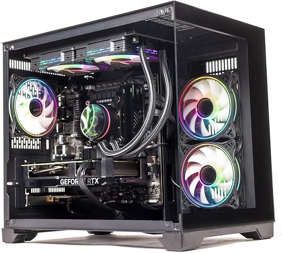 GTR Gaming PC | AMD Ryzen 7 5700X | RTX 5060 Ti 8GB | 32GB DDR4 RAM | 1TB NVMe SSD | 600W 80+ Bronze PSU | Wi-Fi | Windows 11 Home | ARGB Case