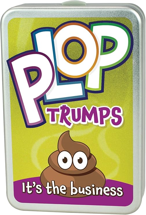 Cheatwell Games Plop Trumps - Classic Card Game - Learn Facts About Animals And Their Droppings In This Fun Educational Gift And Toy For Boys And Girls - Ages 8 Plus