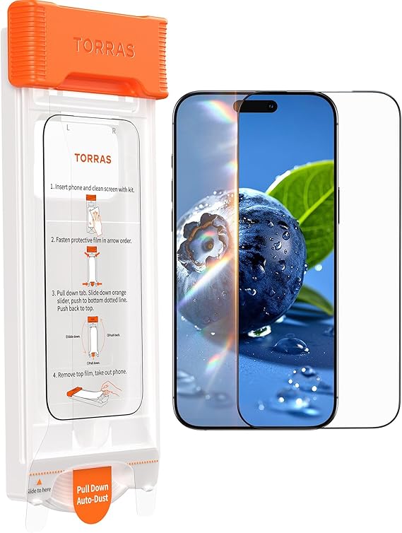 TORRAS OrigArmor for iPhone 17 Pro Max Screen Protector, Anti-Reflection