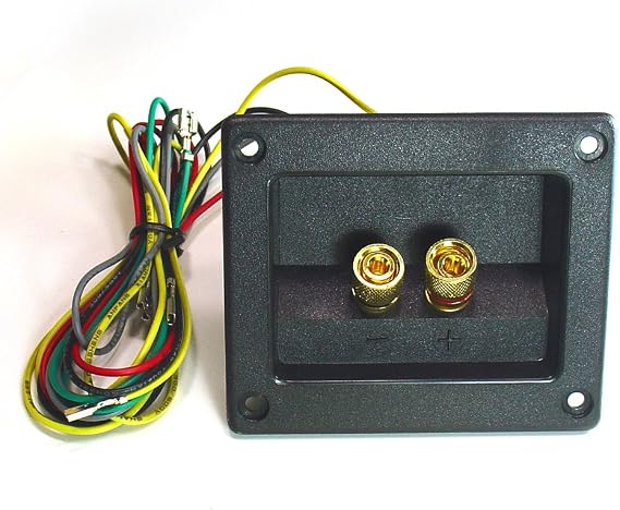2-Way 4 OHM Crossover ON A 3 11/16" X3 1/8" Terminal Cup