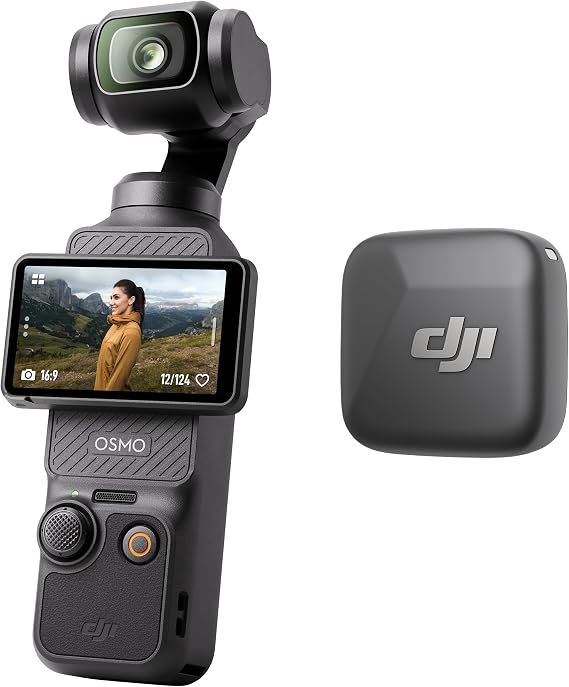DJI Osmo Pocket 3 Vlog Bundle, Vlogging Camera with 1'' CMOS & 4K/120fps