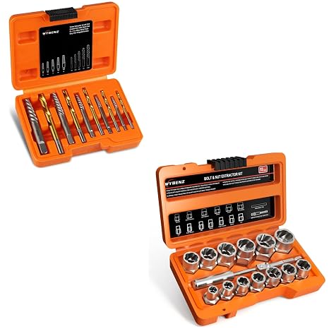 10pcs and 15pcs Bolt Extractor Set