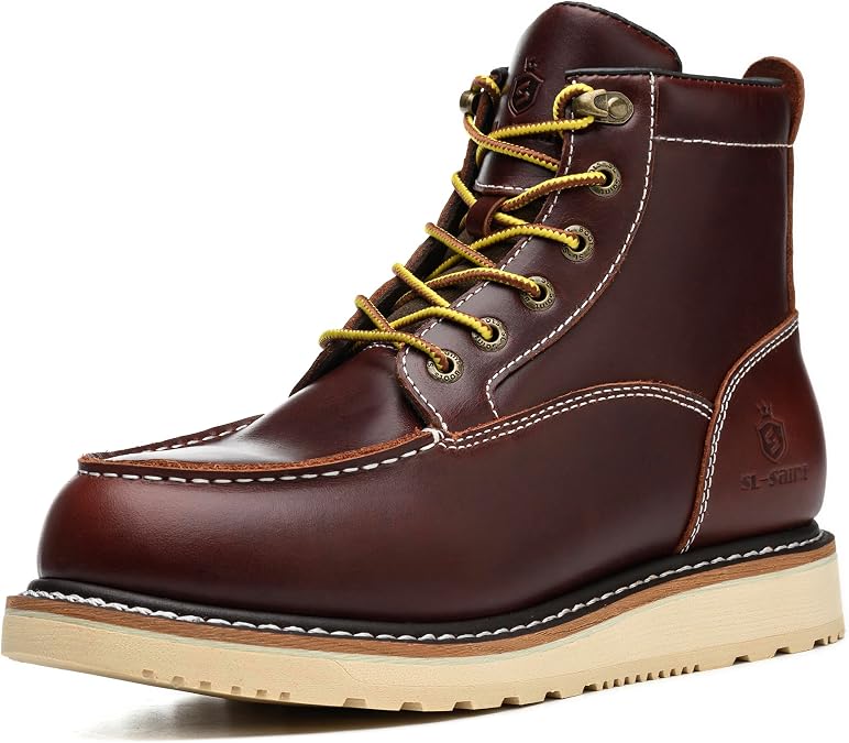 Handmade Waterproof Soft Moc Toe Boots Classic Welted Ankle