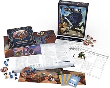 Cosmere RPG - Stormlight Starter Set by Brotherwise Games | Ages 13+ | 1-6 Players | Complete Beginner-Friendly Introduction to Roshar | 2026 Origins Award Nominee
