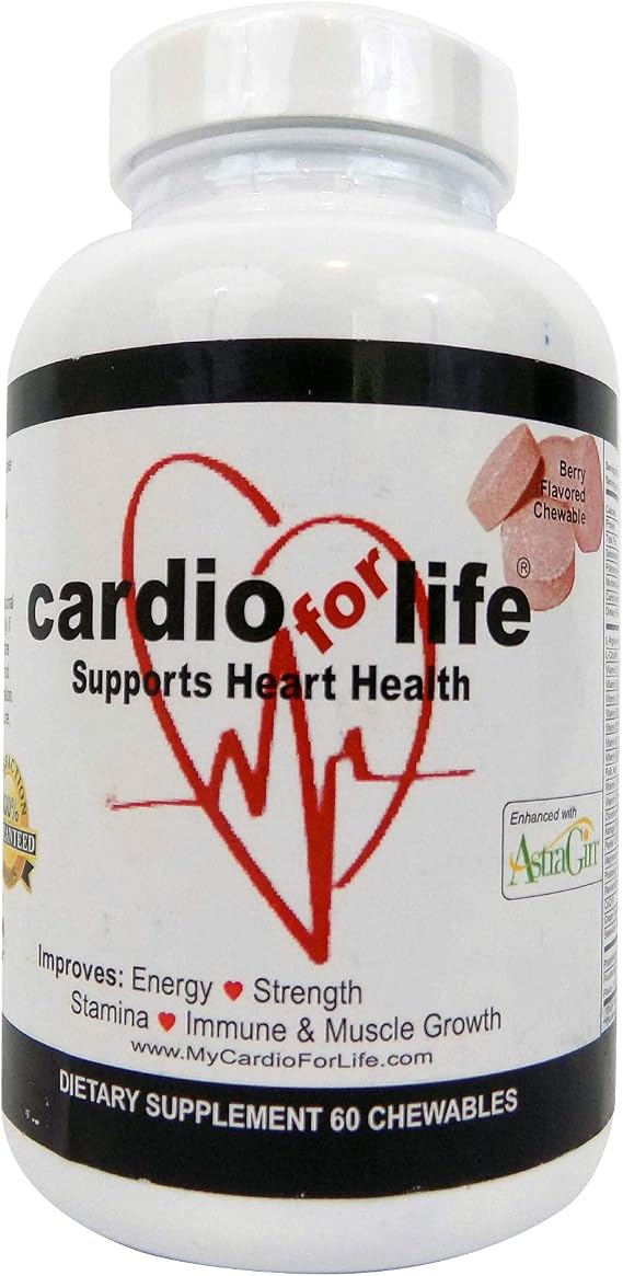 Health Guardian CardioForLife 60 Chewable Tablets - Berry