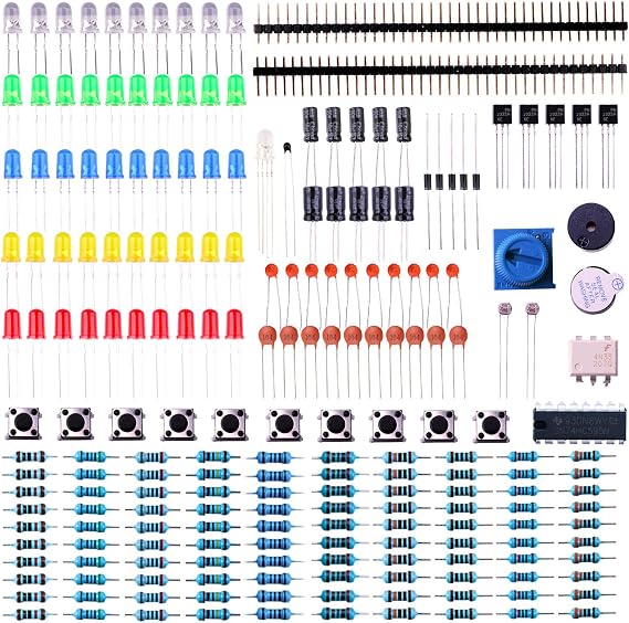 ELEGOO Electronics Kit Component Basic Starter Kit Compatible with Arduino