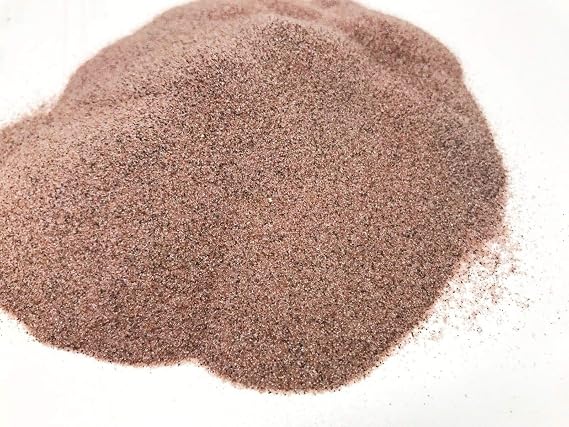 25 LBS - Garnet #100/120 Grit Sand Blasting and Waterjet Abrasive Media, Fine Grade