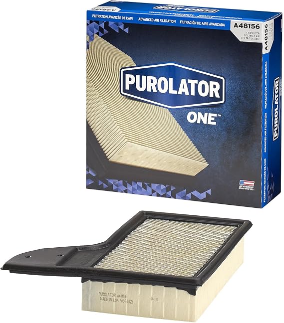 Purolator A48156 PurolatorONE Advanced Engine Air Filter Compatible With Select Ford Mustang