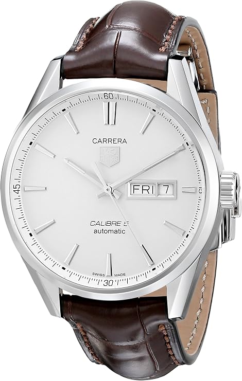 TAG Heuer Men's WAR201B.FC6291 Carrera Analog Display Swiss Automatic Brown Watch